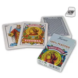 Fournier Baraja de Poker 100% de Plástico