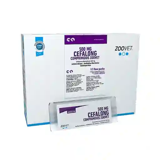 Cefalong (500 mg/1000 mg) Antibiótico para Perros y Gatos