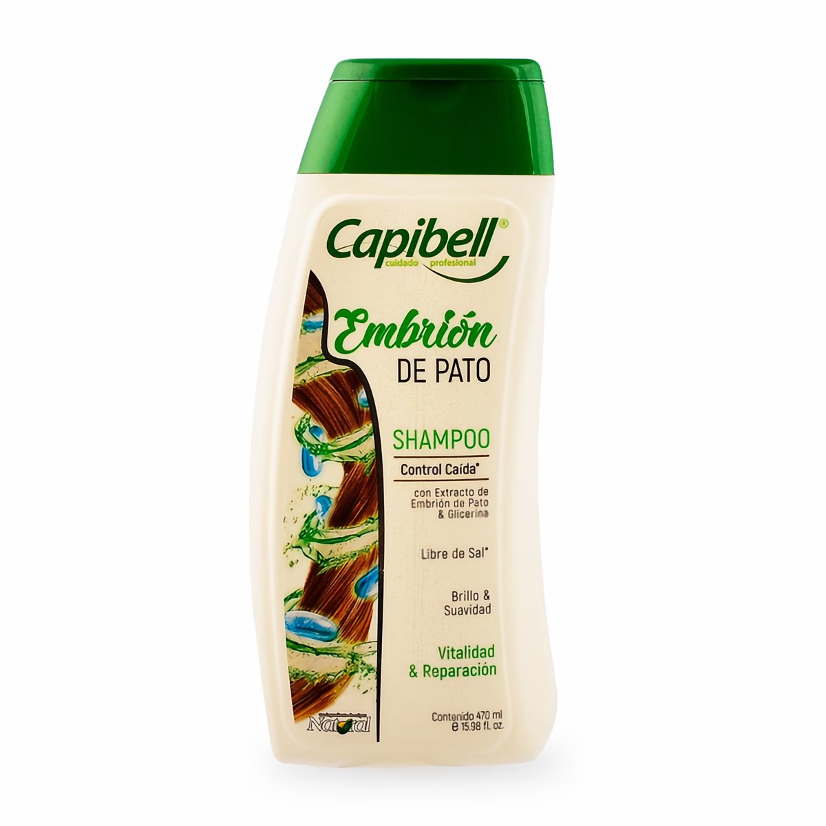 Capibell Shampoo Embrión de Pato 470 ml