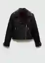 Chaqueta Cadi Negro Talla S Mujer Mango