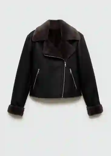 Chaqueta Cadi Negro Talla S Mujer Mango