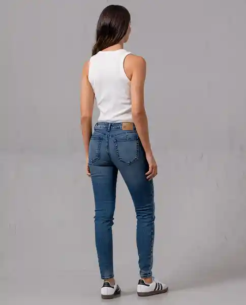 Jean Magic Up Mujer Azul Aurelia Medio Talla 10 89940 Rifle