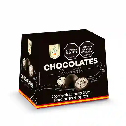 Chocolate Relleno To Eat Marca Exclusiva Stracciatela (80 Gr)