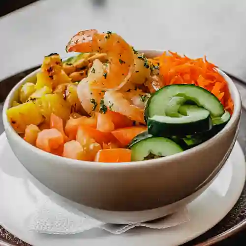 Sauteed Shrimp Salad