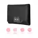 Cartera Trifold Negro Miniso