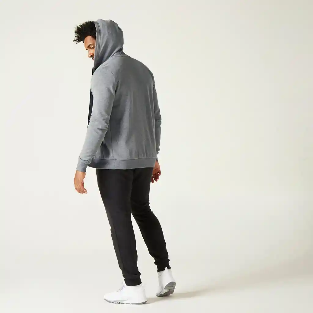 Buzo De Fitness Para Hombre Talla S Gris