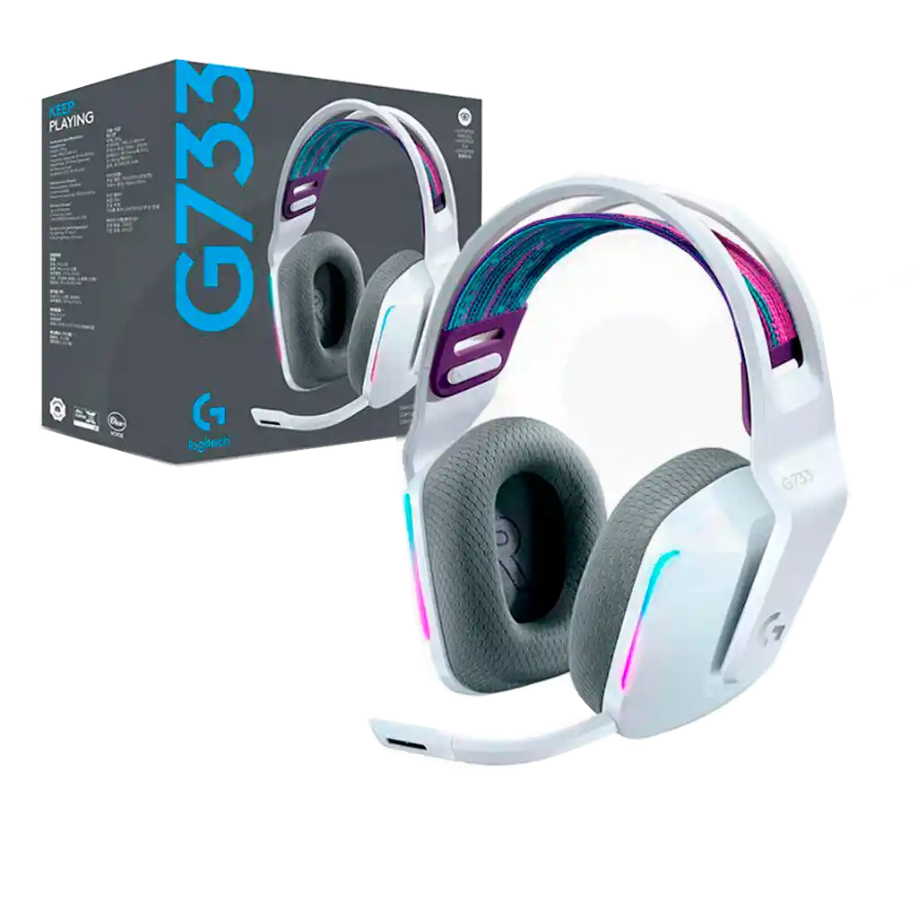 Logitech Diadema Inalámbrica Blanco G733