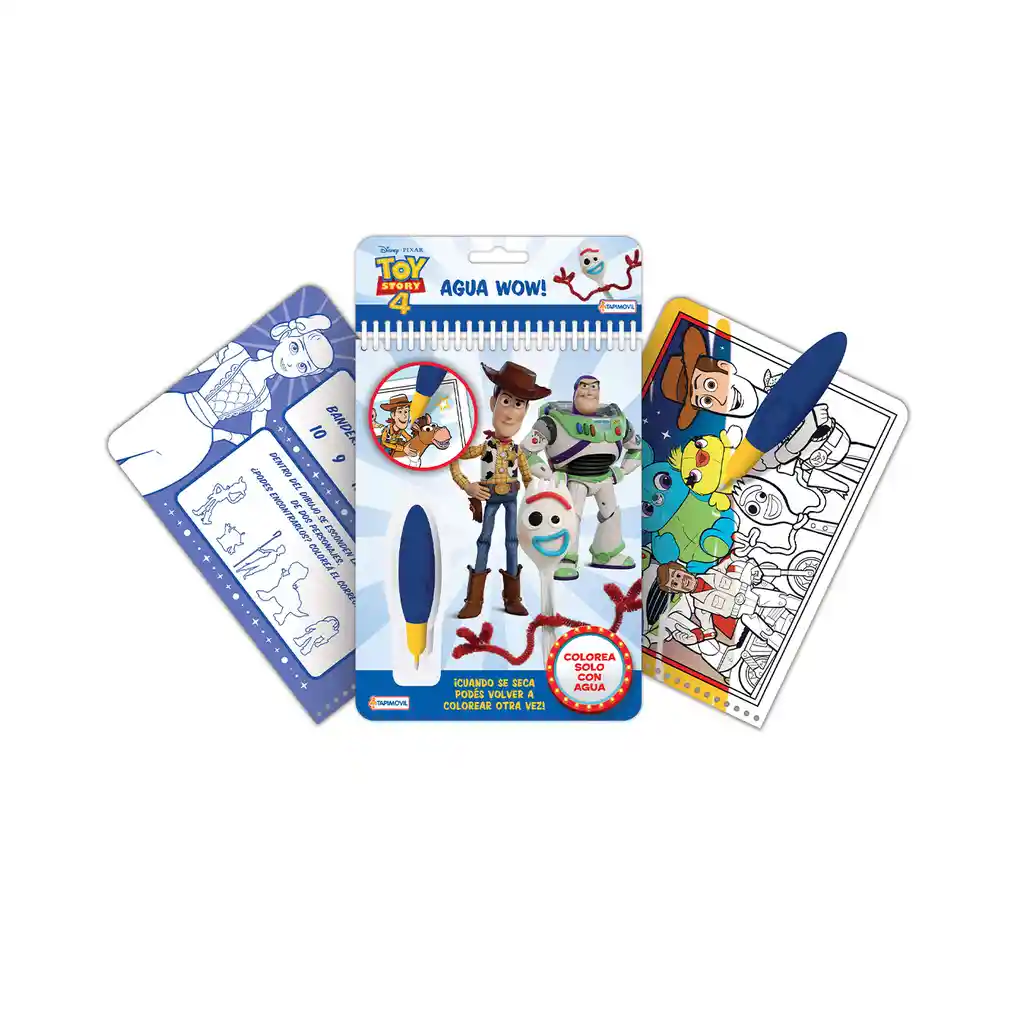 Libreta Magica Disney Toy Story Revela Con Agua