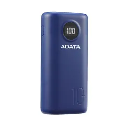 Adata Batería Portátil 10000mAh Azul AP10000CBK