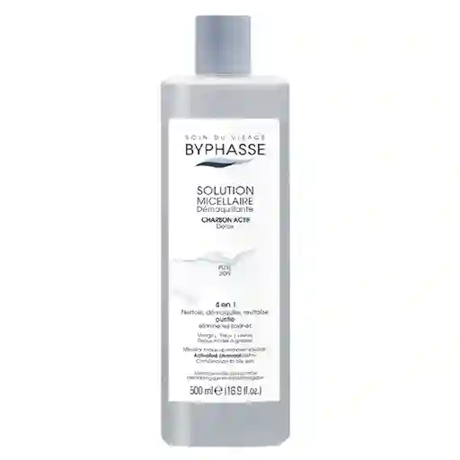 Byphasse Solución Micelar Desmaquillante Con Carbón Activo