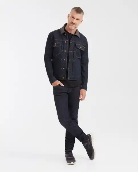 Chaqueta Heritage Azul Dark Ultraoscuro Talla L Chevignon