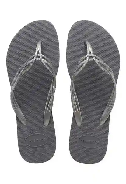 Havaianas Sandalias (flash Sweet) Talla 39-40 Color Gris