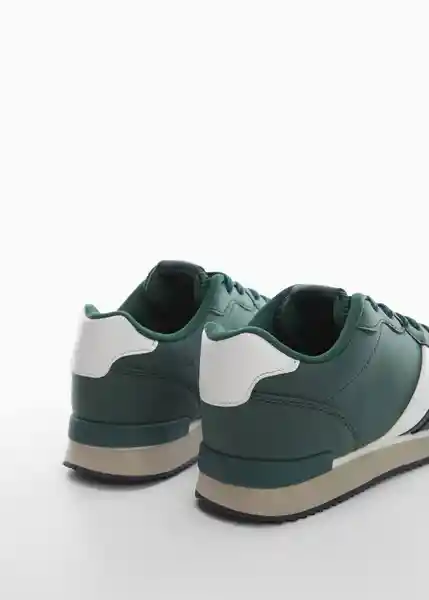 Zapatos Deportiva Airag Verde Talla 35 Niños Mango