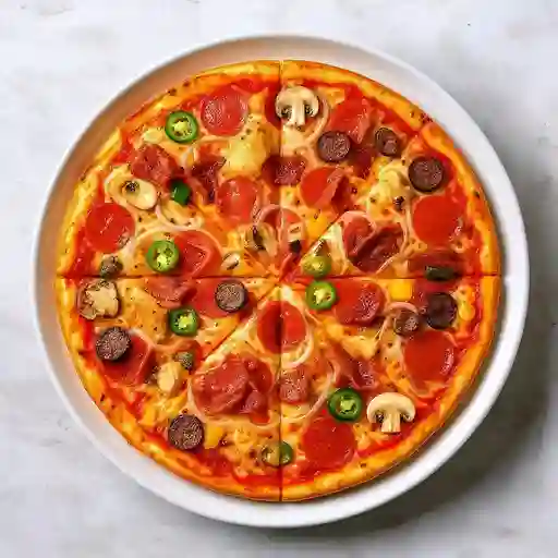 Pizza Dados Super Especial Grande