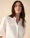 Camisa Blanco 0 Claro Talla S 411G019 Esprit
