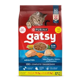 Comida para Gatos Purina Gatsy pescado OFERTA