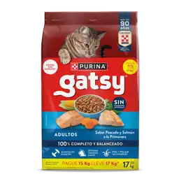 Comida para Gatos Purina Gatsy pescado OFERTA