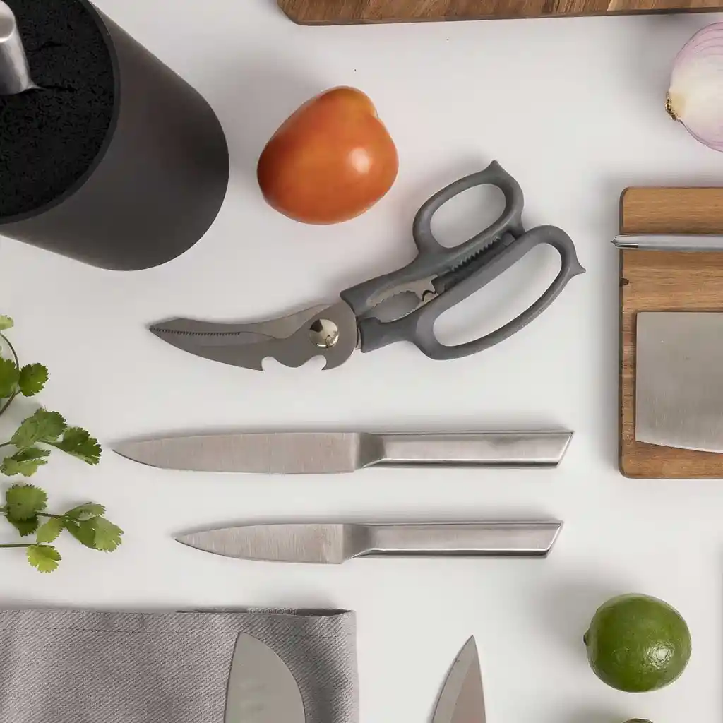 Set Cuchillos en Acero Ambiente Gourmet