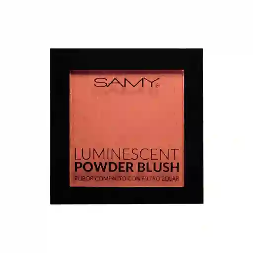 Samy Rubor Compacto Luminescent Orange Pink #5