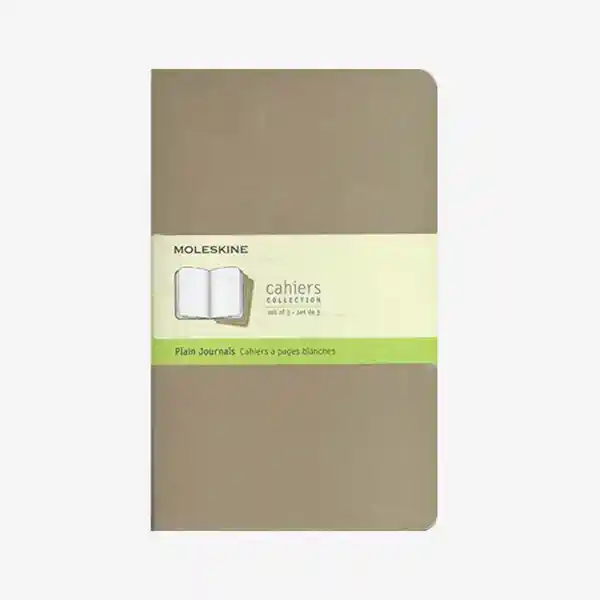 Inkanta Libreta Cahier Hoja Blanca Kraft Grande