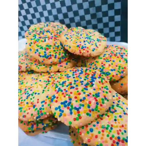 Galletas Chispas de Colores