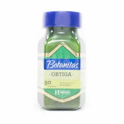 Botanicas Ortiga Frasco 80 Tabletas