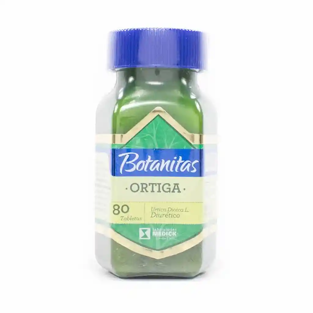 Botanicas Ortiga Frasco 80 Tabletas