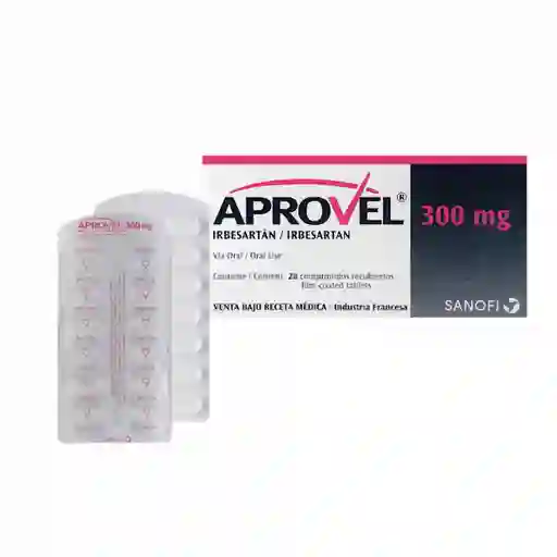 Aprovel Antihipertensivo (300 mg) Comprimidos Recubiertos 