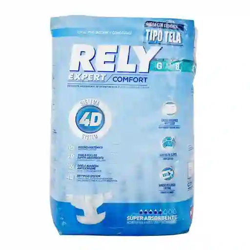 Rely Expert Comfort Incontinencia Fuerte Talla L X8