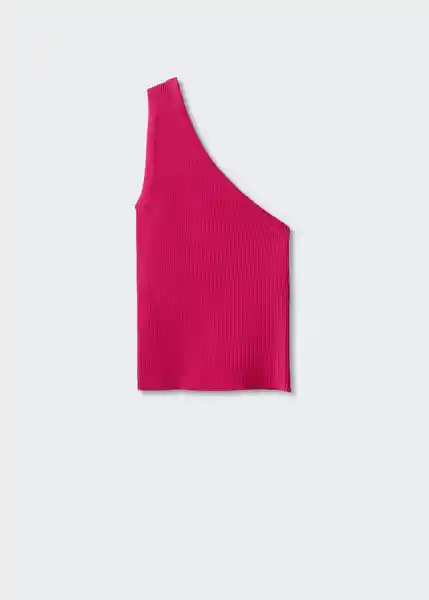 Top Asim Fucsia Talla S Mujer Mango