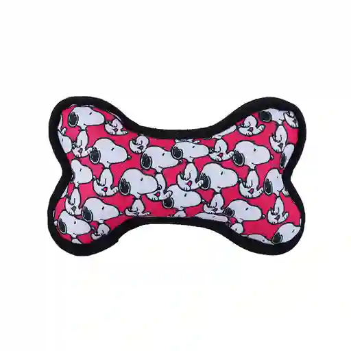 Juguete Para Mascota Bone Oxford Toy Black y Pink Snoopy Miniso