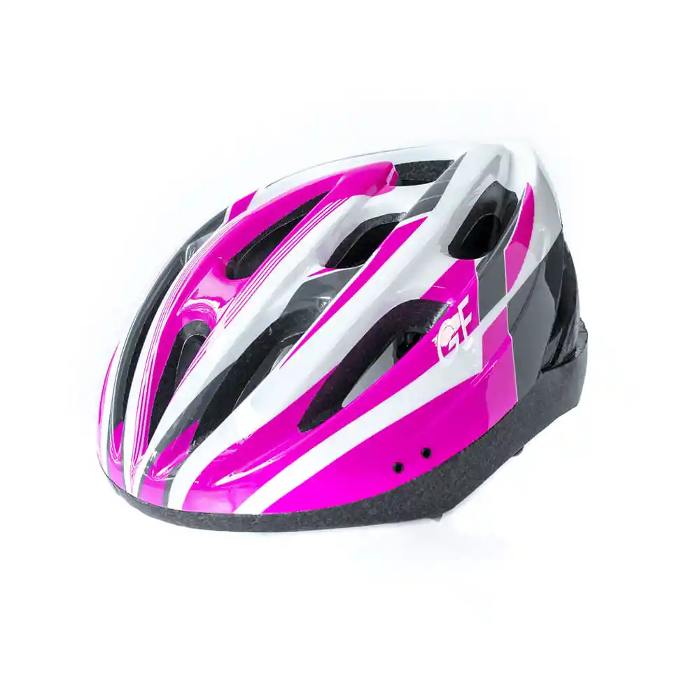 Casco Rali Gf Rosado Blanco M 55-58cm