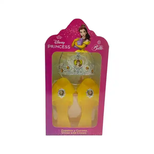 Disney Set Zapatos y Corona Bella