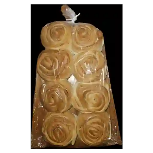 Paquete de pan leche por 8 und.