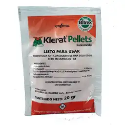 Klerat Insecticida Pallets