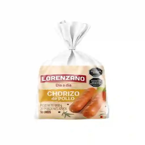 Lorenzano Chorizo de Pollo