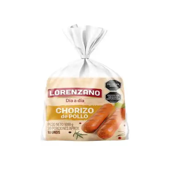 Lorenzano Chorizo de Pollo