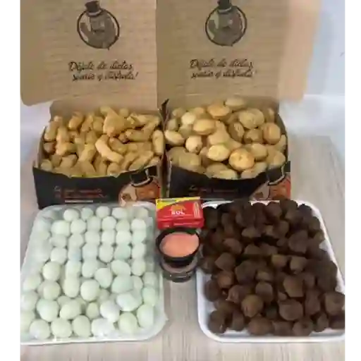 Caja pasapalo x 40 und