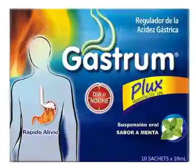 Gastrum Sachet Plux Hidrotalcita Sabor a Menta