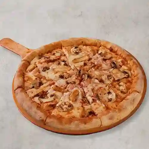 Pizza Pollo Champiñon Personal