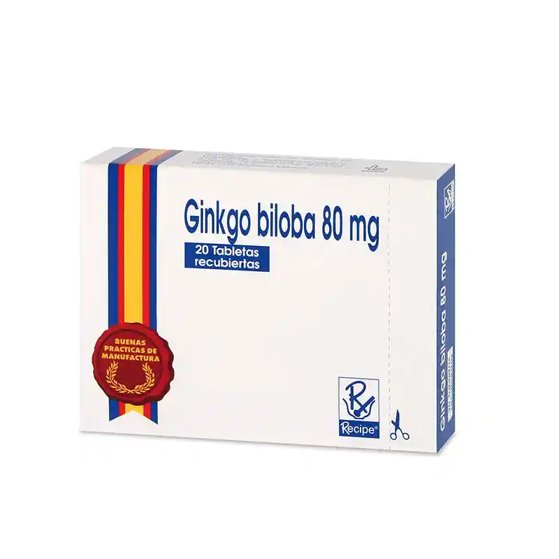 Recipe Ginkgo Biloba (80 mg)