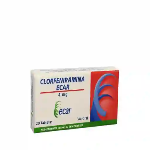 Ecar Clorfeniramina (4 mg)