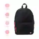 Maleta Deportiva Con Bolsillo al Frente Negro Miniso