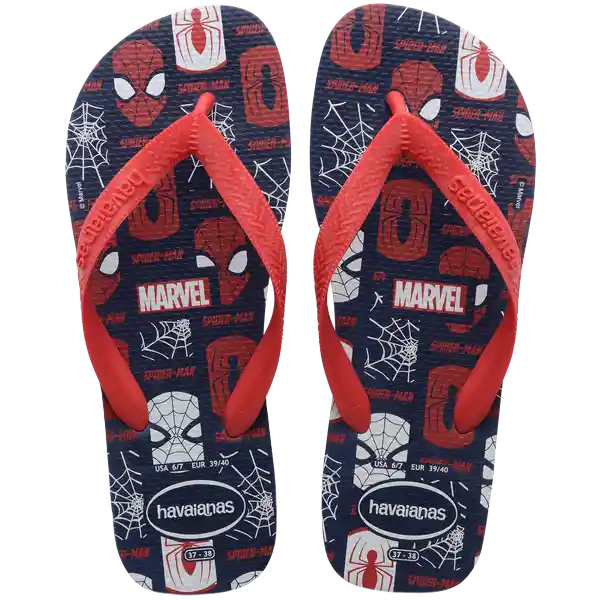 Sandalias Top Marvel Lgmn Marino Talla 46 4146953 Havaianas