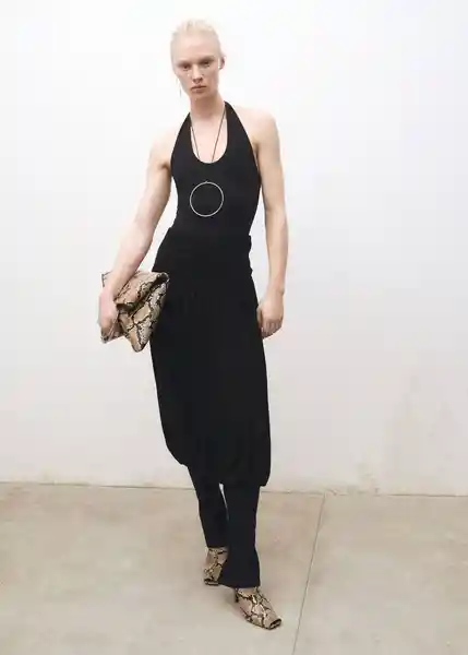 Body Celi Negro Talla M Mujer Mango