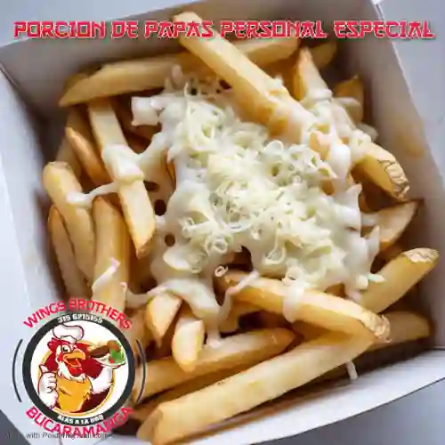 Papas francesas personal especial