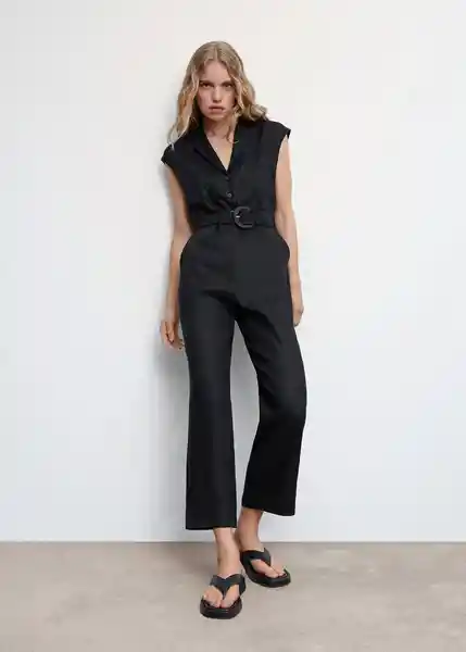 Enterizo Mono Quito Negro Talla 24 Mujer Mango