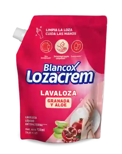 Blancox Lavaloza Líquido con Aloe y Rosas