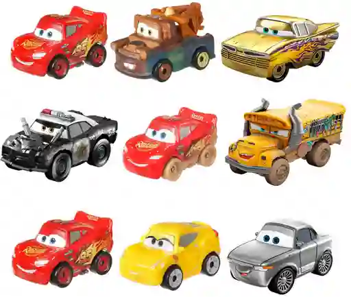 Disney Pack Vehículo de Juguete Mini Pixar Cars