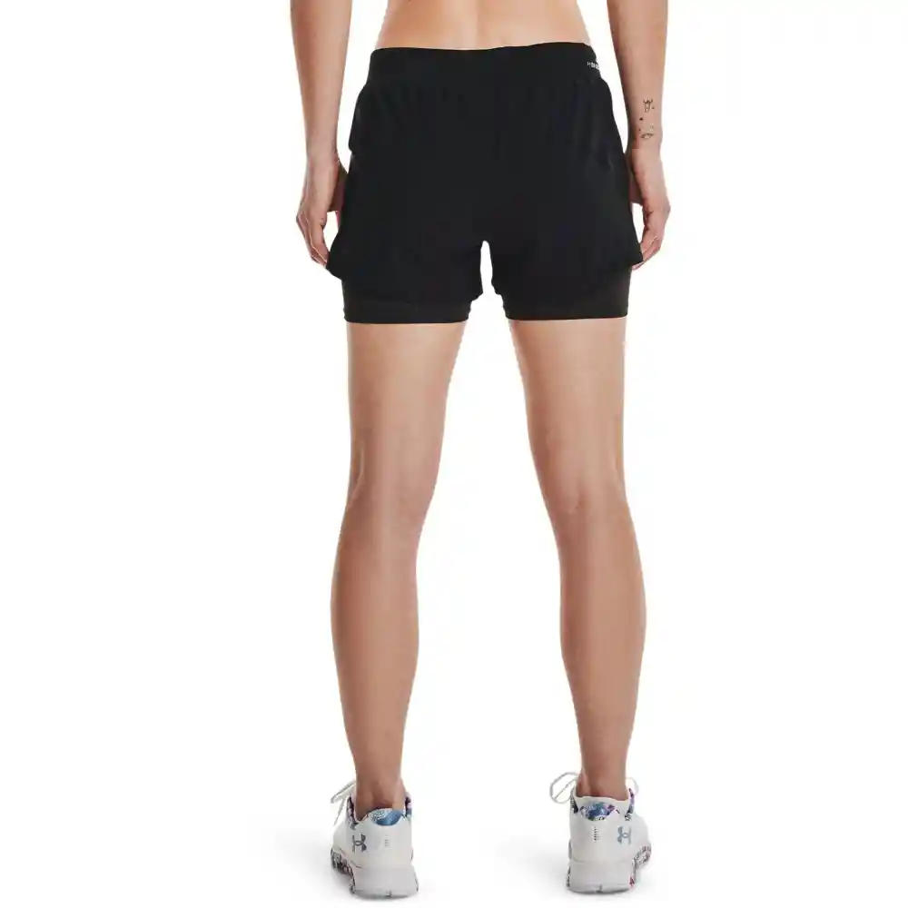 Ua Iso-chill Run 2n1 Short Talla Lg Pantalones Y Lycras Negro Para Mujer Marca Under Armour Ref: 1361582-001